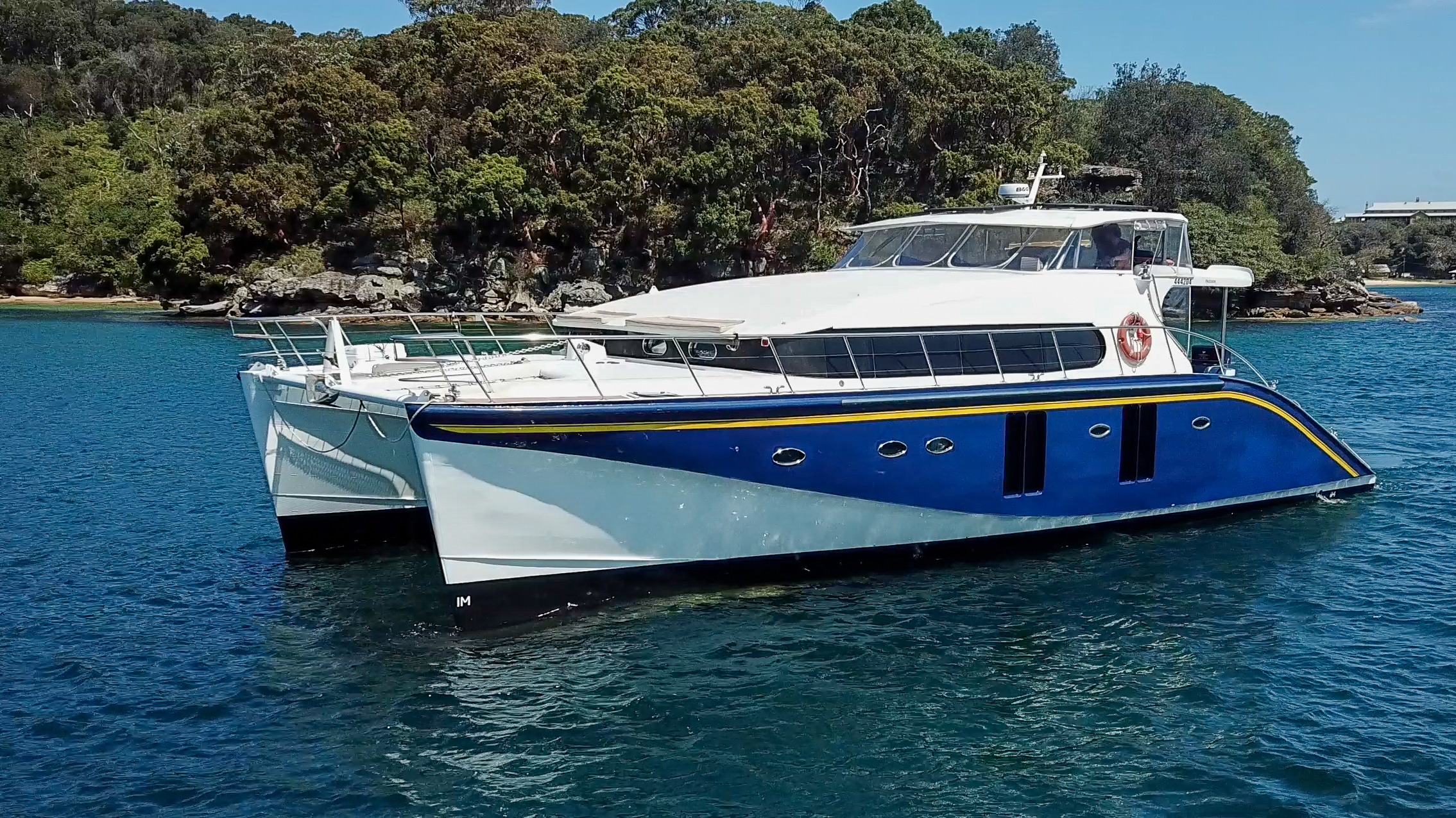 Passion catamaran Sydney Harbour